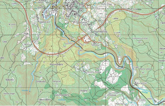 Ažuriranje podataka temeljne topografske baze Geoprojekt Opatija